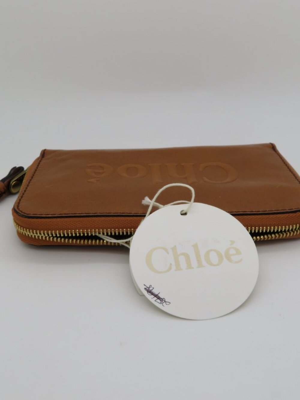Chloé Nutmeg Brown Sheepskin Leather Wallet - Picture 11 of 16